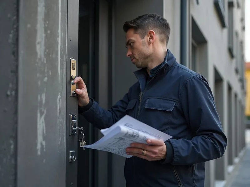 Schließanlage mit Schließplan und Zylindern für ein Mehrfamilienhaus